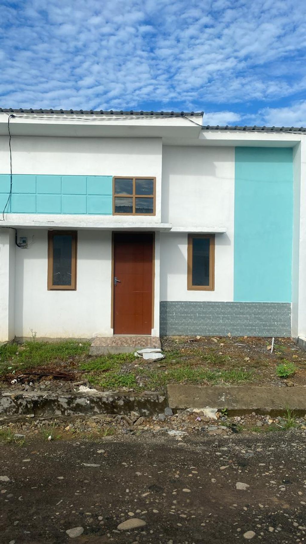foto tampak rumah tipe 36/72 perumahan Graha Mas Residence Tahap 2