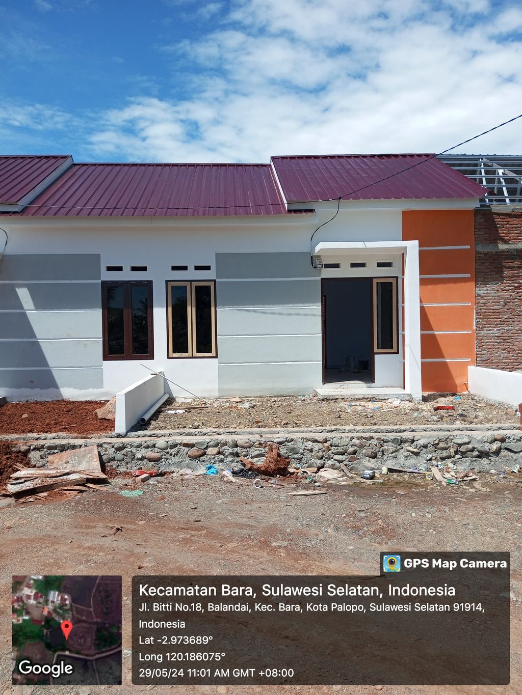 foto contoh rumah perumahan AMEENA RESIDENCE