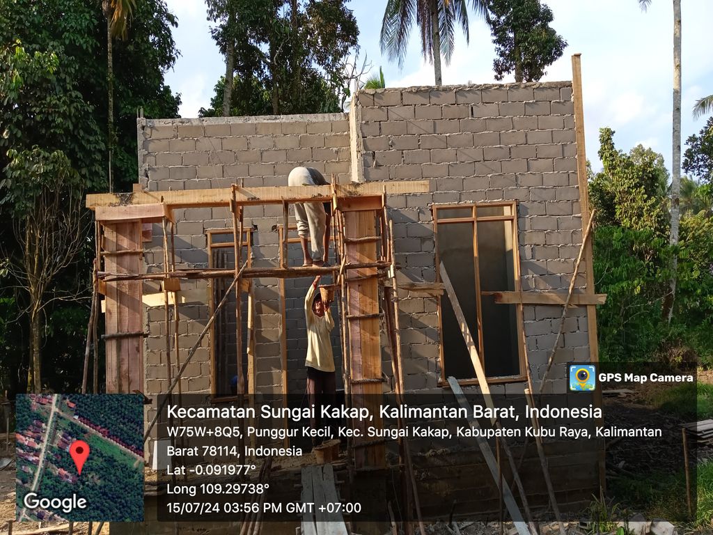 foto contoh rumah perumahan Safir Indah Residence