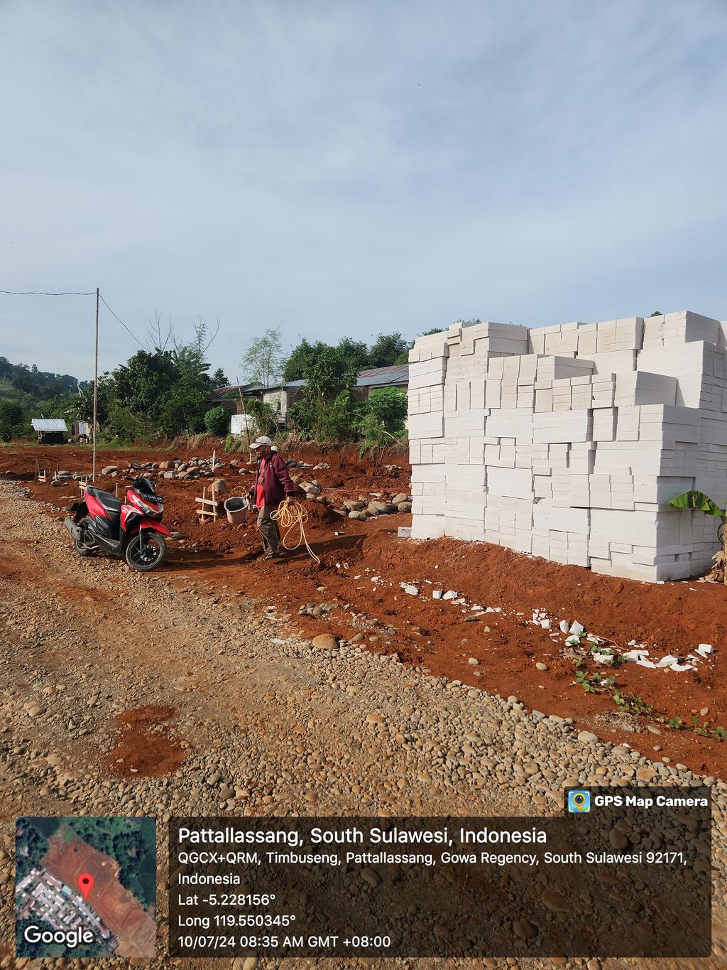 foto posisi tengah perumahan MASAGENA GREEN HILLS