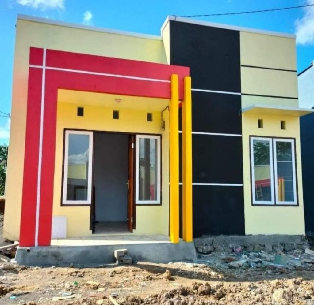 foto tampak rumah tipe GKR 36 perumahan Green Kawangkoan Residence 2