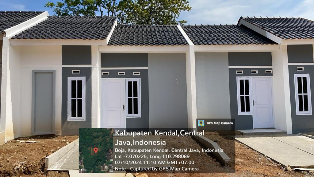 foto tampak rumah tipe 27 perumahan GREEN PESONA ABADI 4