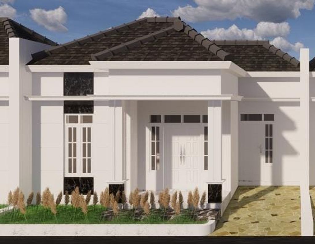 foto tampak rumah tipe 36 perumahan GRIYA AIRLANGGA INDAH