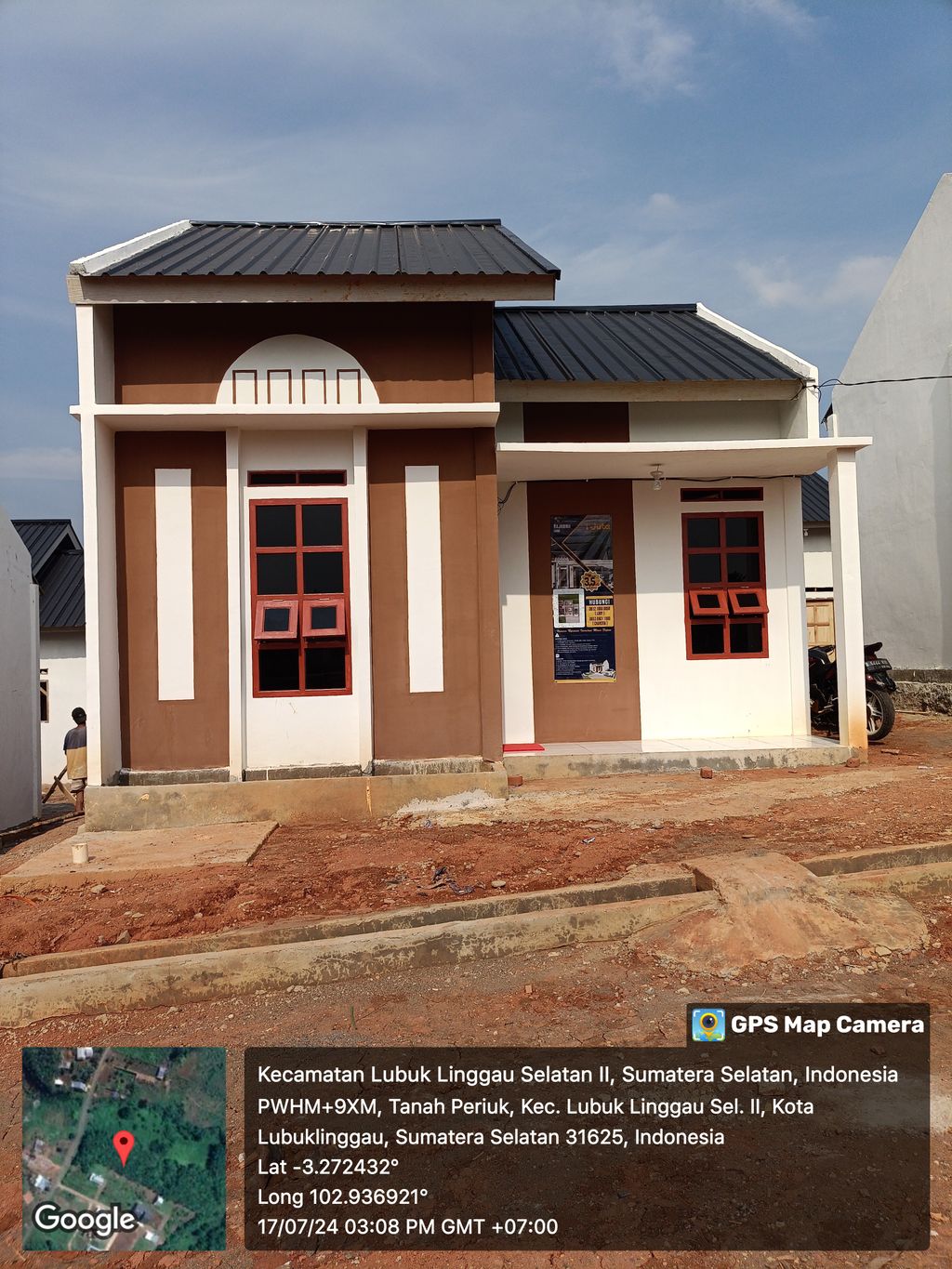 foto contoh rumah perumahan RAJAWALI LAND