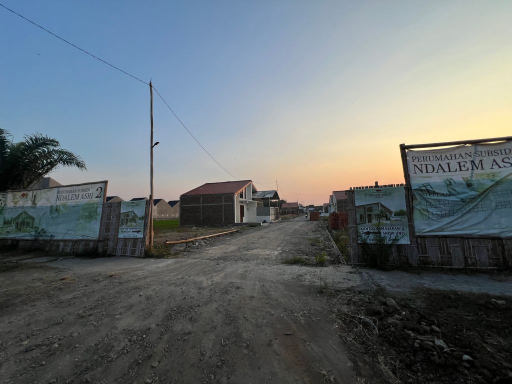 foto gerbang perumahan NDALEM ASRI 2