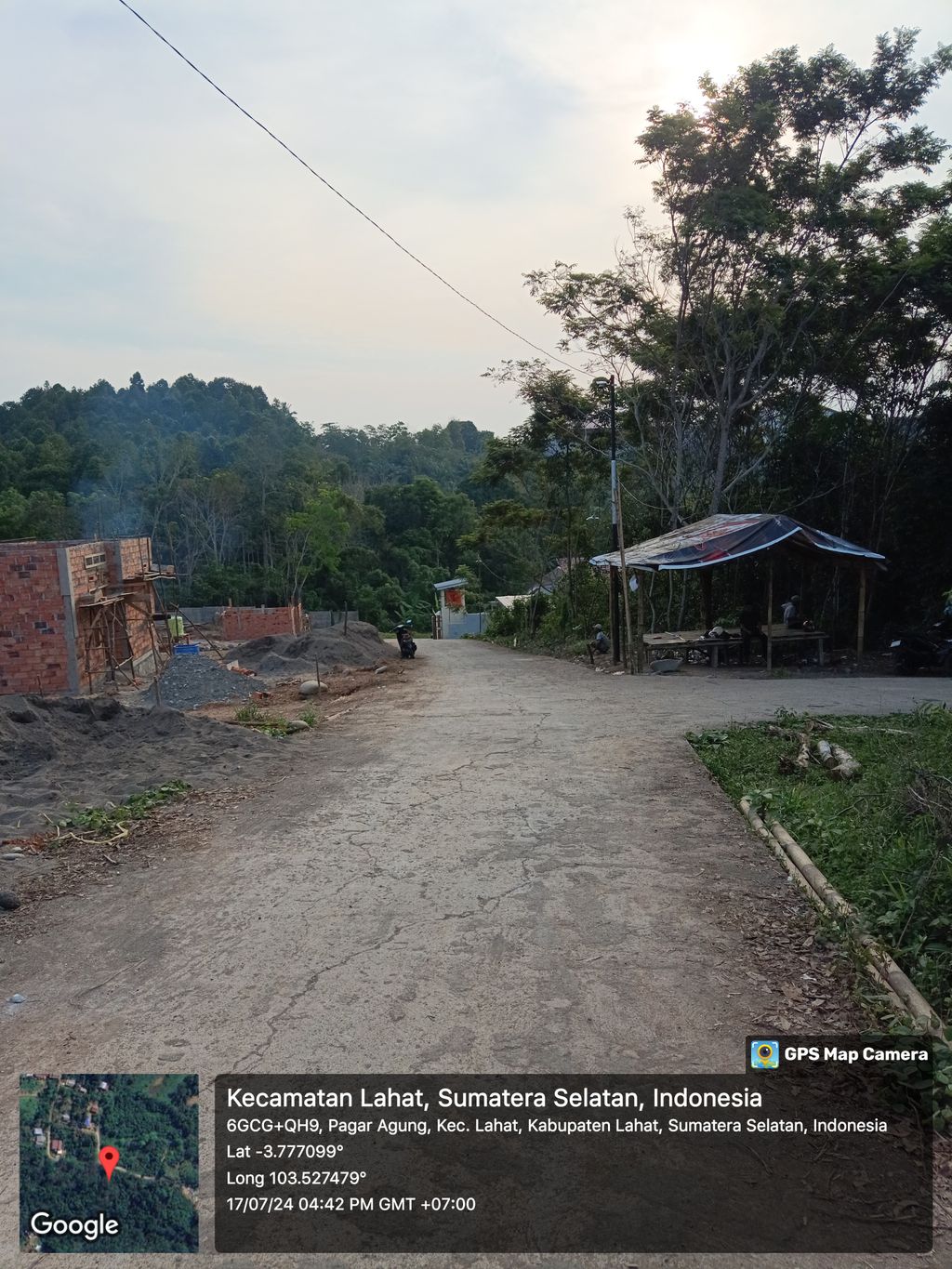 foto gerbang perumahan AUSHAFA RESIDENCE