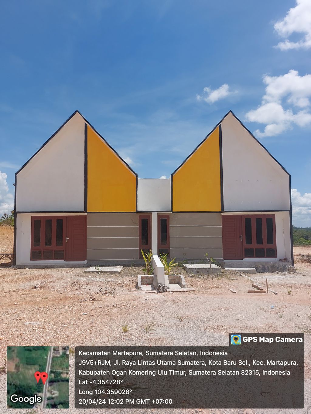 foto posisi tengah perumahan GRAND KOTA BARU