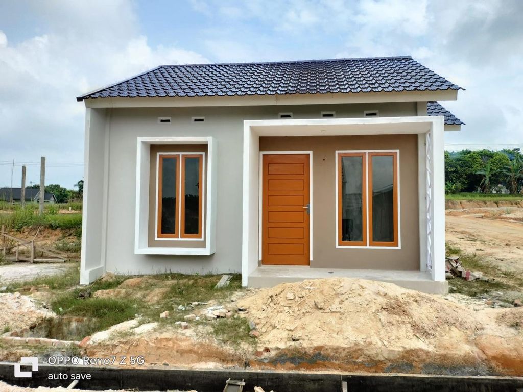 foto tampak rumah tipe 36 perumahan Griya Tika Purwosari