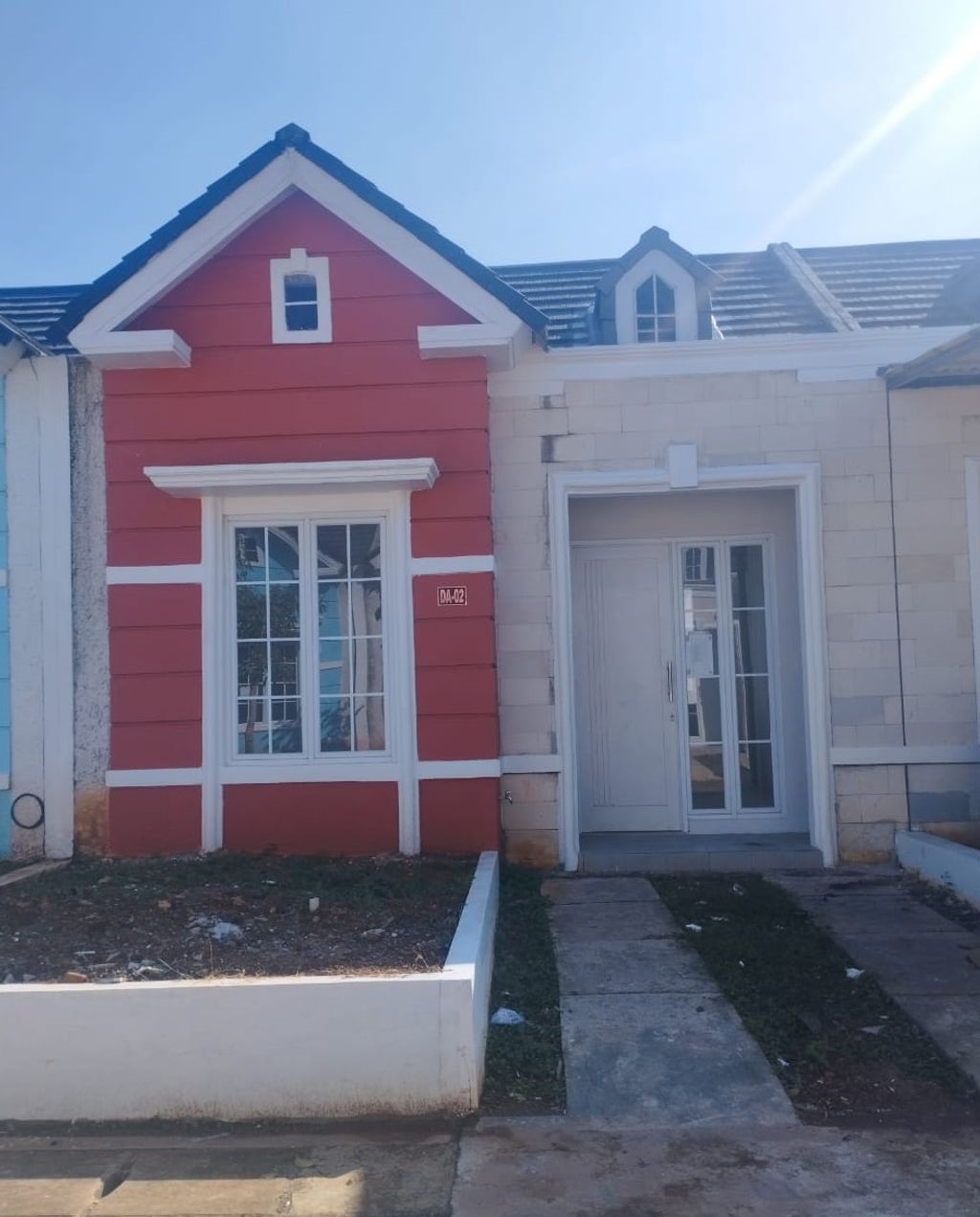 foto tampak rumah tipe 36/126 perumahan BRITANIA BEKASI (TAHAP 2)