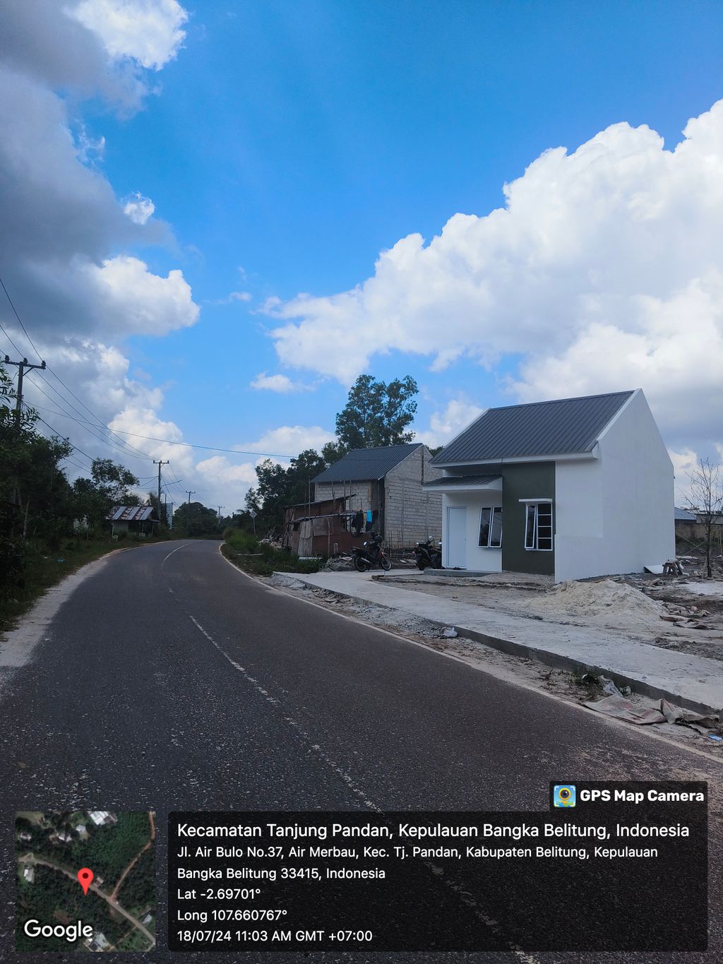 foto posisi tengah perumahan PERUMAHAN E-BULO RESIDENCE