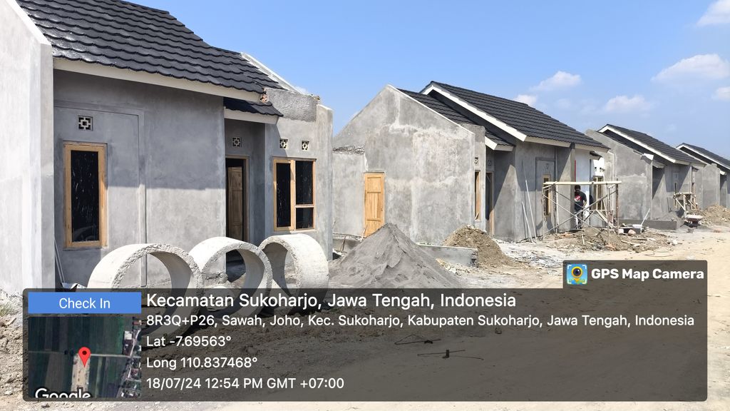 foto posisi tengah perumahan MULYA PERMAI 3