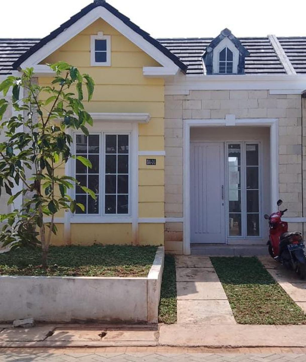 foto tampak rumah tipe 36/95 perumahan BRITANIA BEKASI (TAHAP 2)