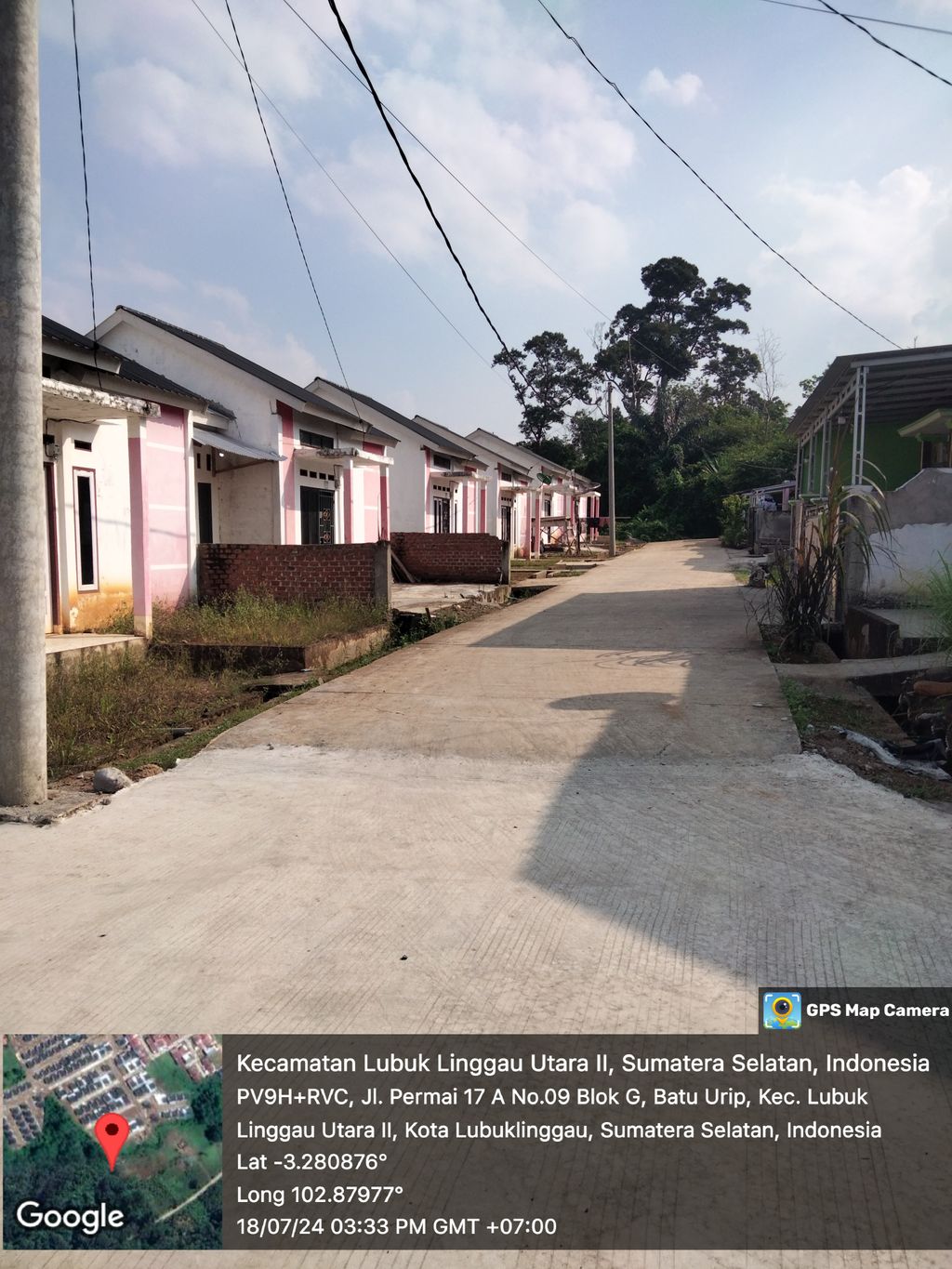 foto posisi tengah perumahan PERMATA PERMAI RESIDENCE 3
