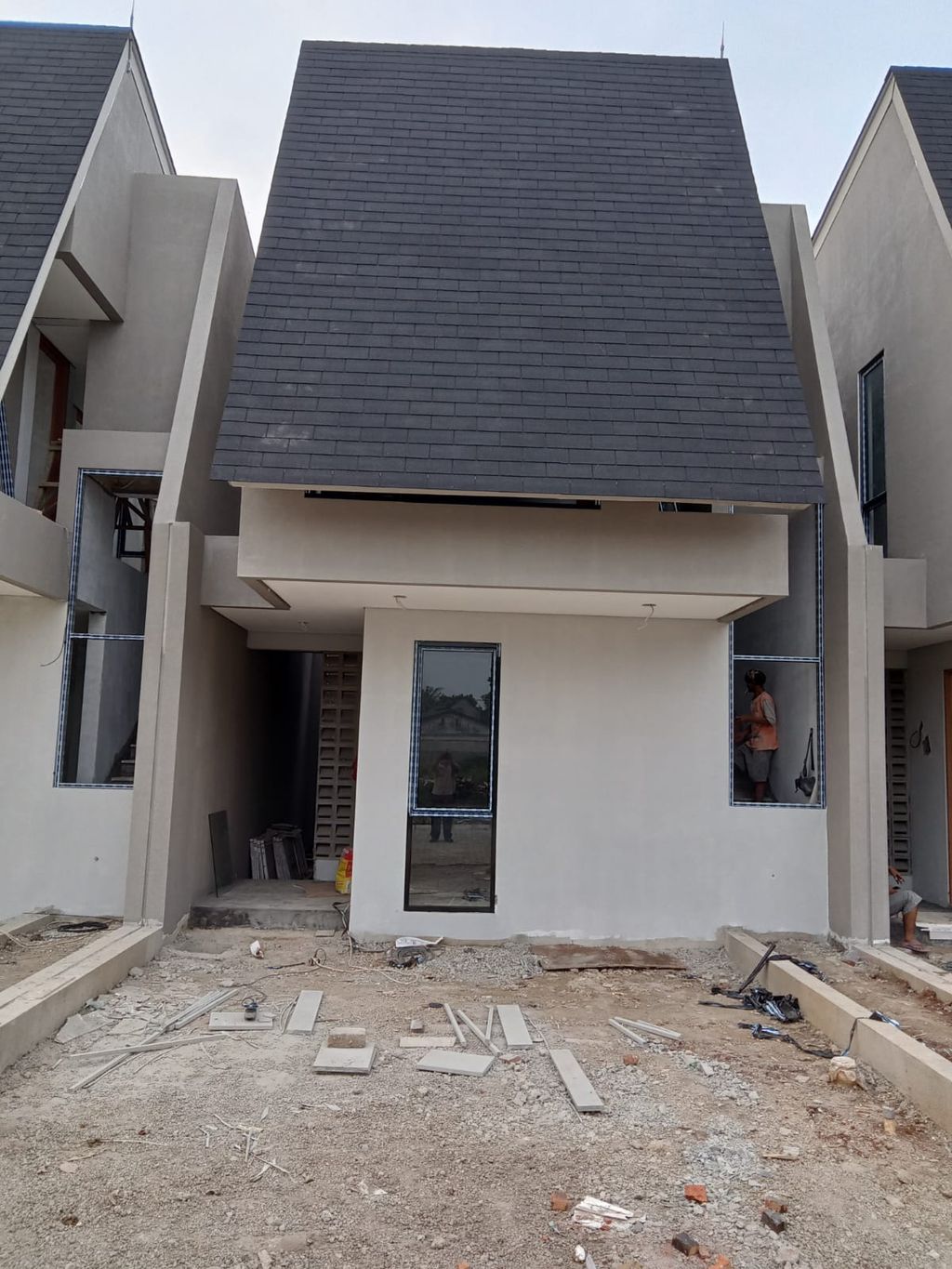foto tampak rumah tipe 70 perumahan LANATA ESTATE