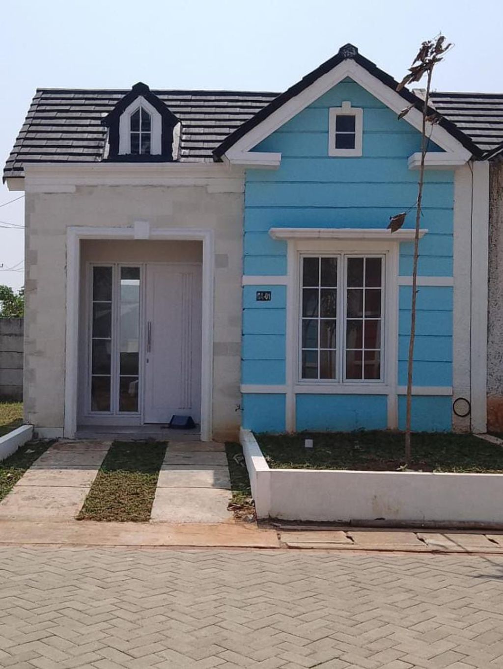 foto tampak rumah tipe 36/104 perumahan BRITANIA BEKASI (TAHAP 2)
