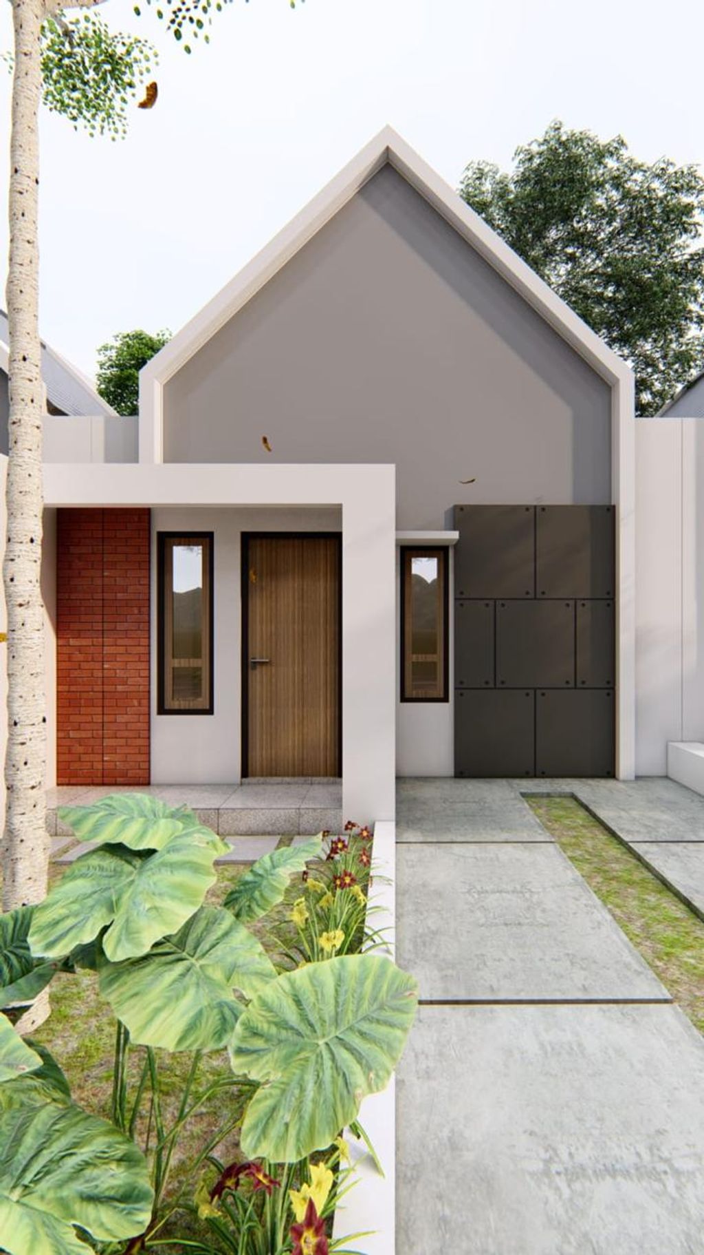 foto contoh rumah perumahan GRAND ELZAYA RESIDENCE