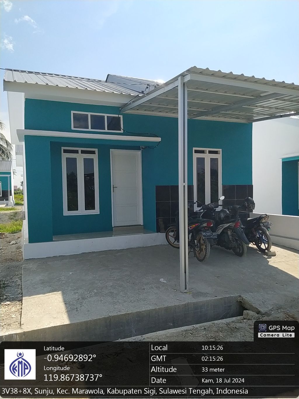 foto tampak rumah tipe 36 perumahan GREEN ANDARA 3