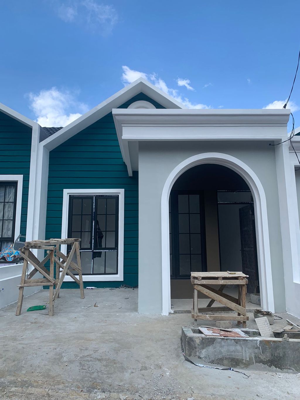 foto tampak rumah tipe 30 1 Lantai - Cozy Level (398) perumahan G-Land Padalarang Valley