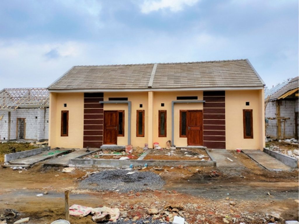 foto tampak rumah tipe pandawa perumahan PANDAWA GREEN PARK TAHAP 2