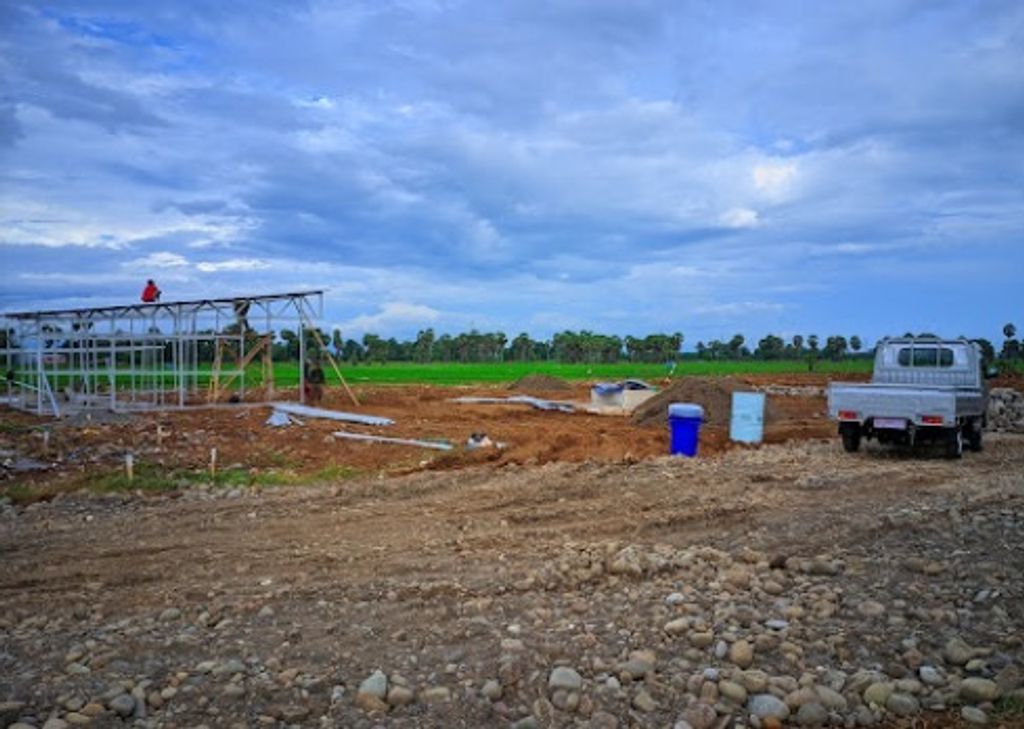 foto posisi tengah perumahan ATRIA RESIDENCE