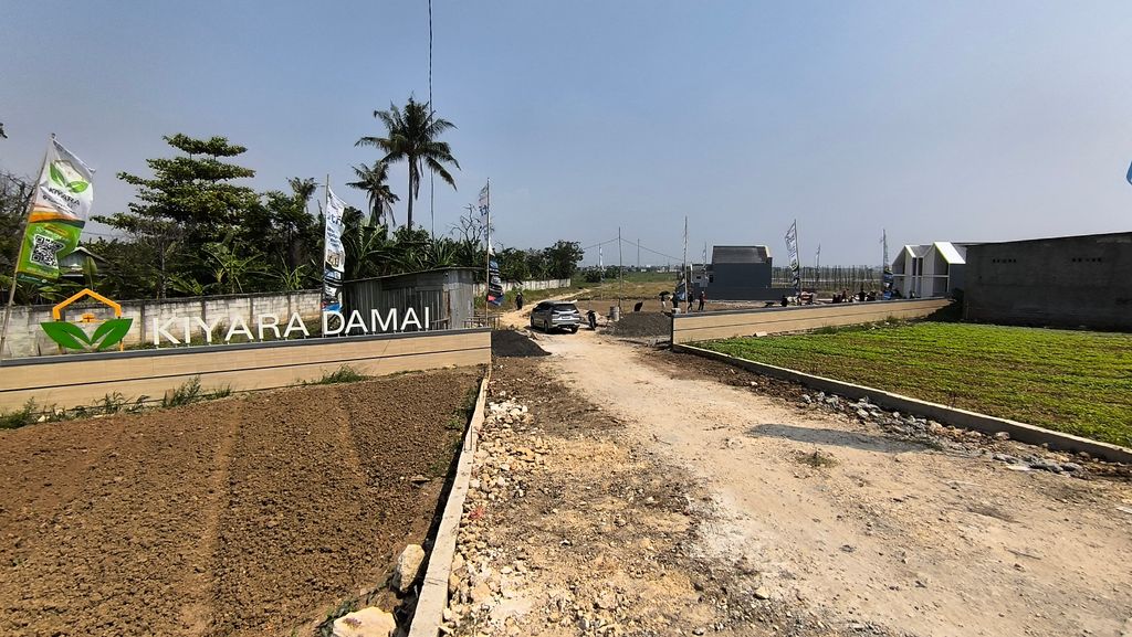 foto gerbang perumahan KIYARA DAMAI