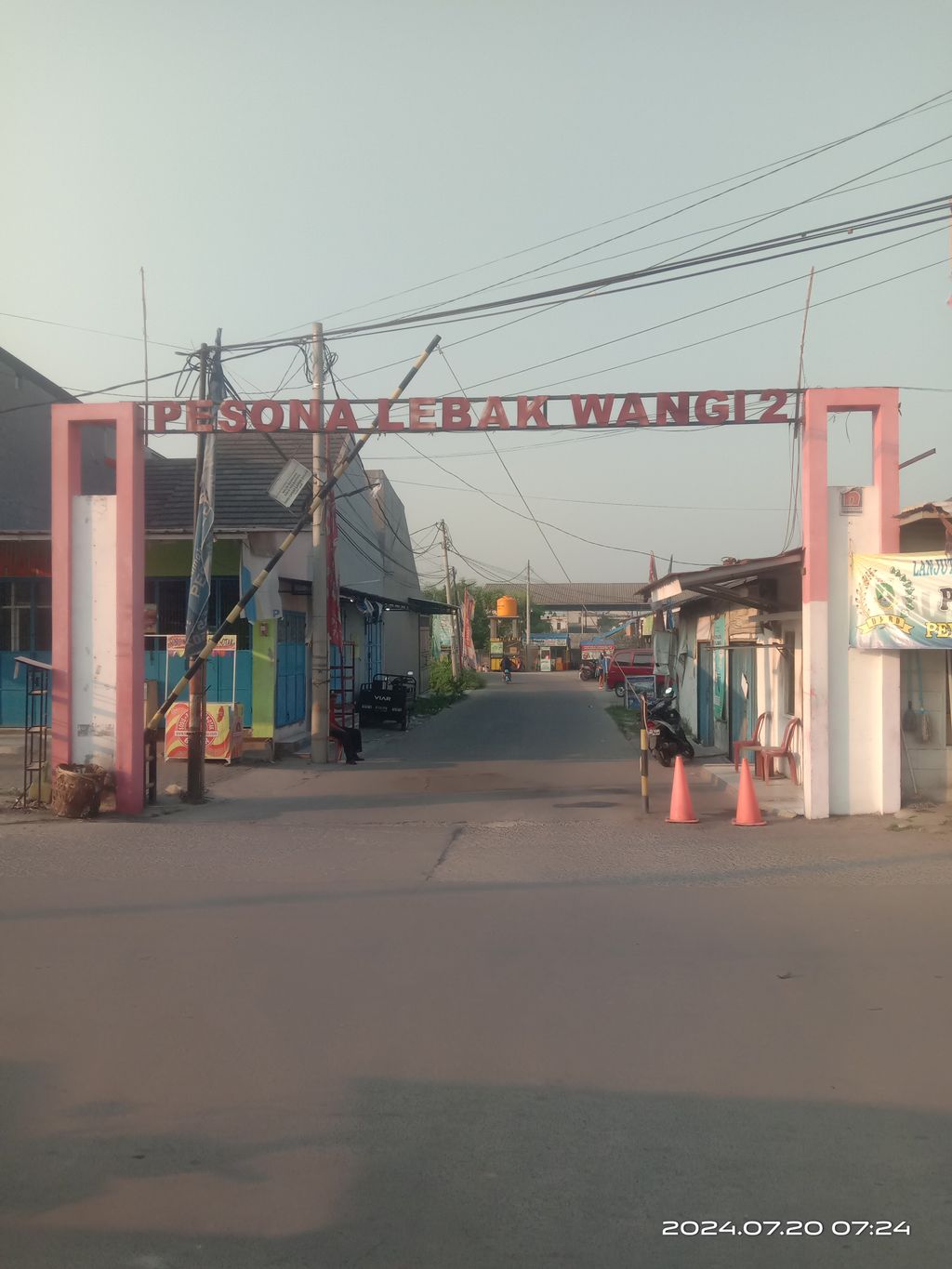 foto gerbang perumahan PESONA LEBAK WANGI 2 TAHAP 2