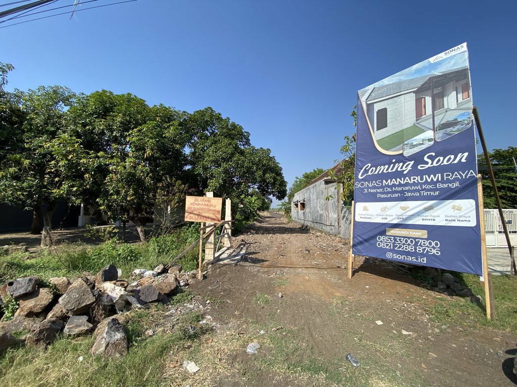 foto contoh rumah perumahan SONAS MANARUWI RAYA