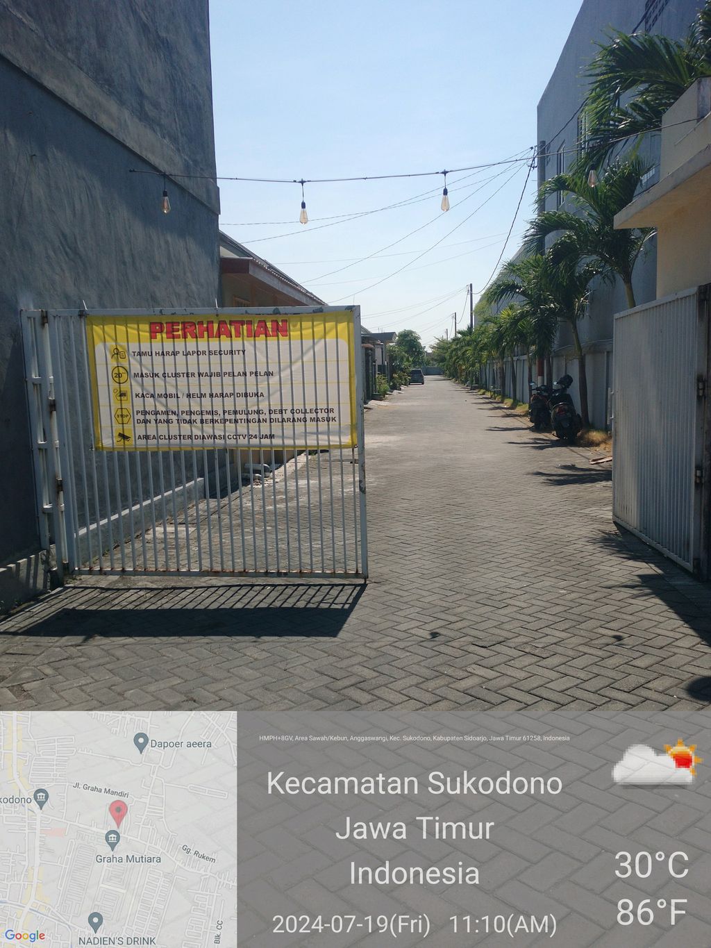 foto gerbang perumahan ANGGASWANGI REGENCY