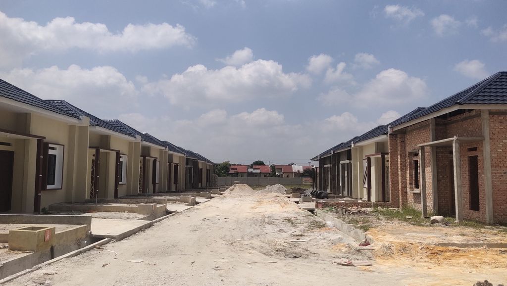 foto posisi tengah perumahan Green Humaira