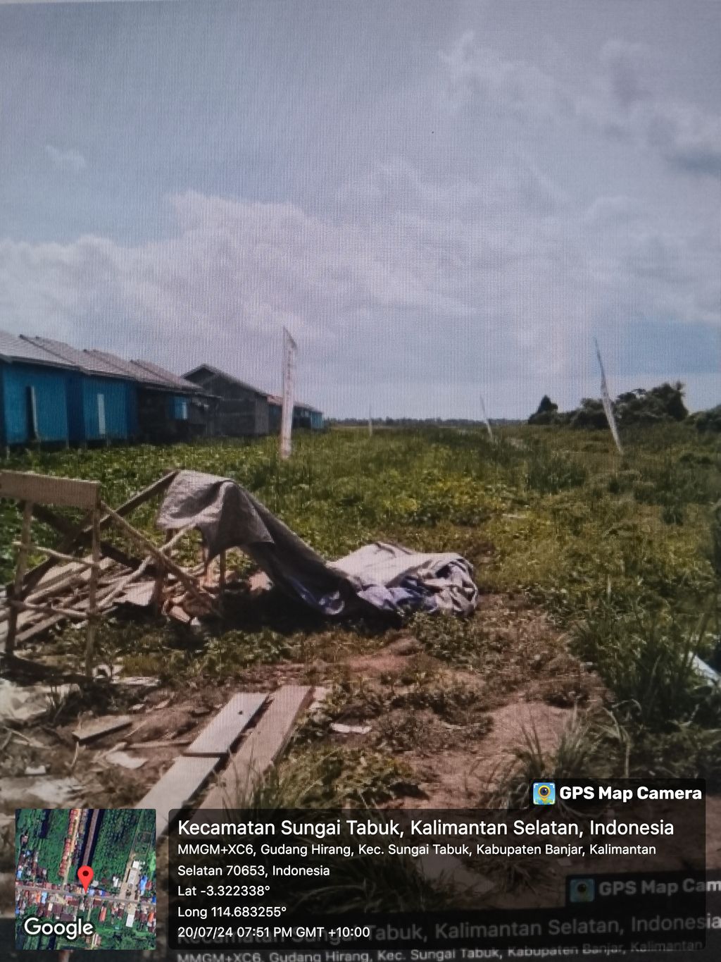 foto posisi tengah perumahan VILLA ASMAN MAHALINI