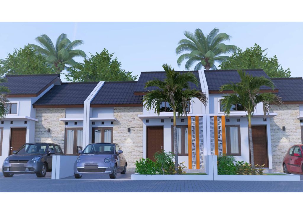 foto tampak rumah tipe Subsidi perumahan Abi Land Tunjung Residence