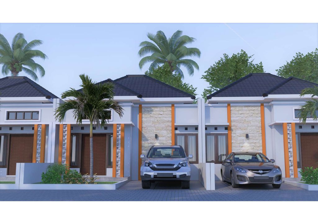 foto tampak rumah tipe Komersil perumahan Abi Land Tunjung Residence