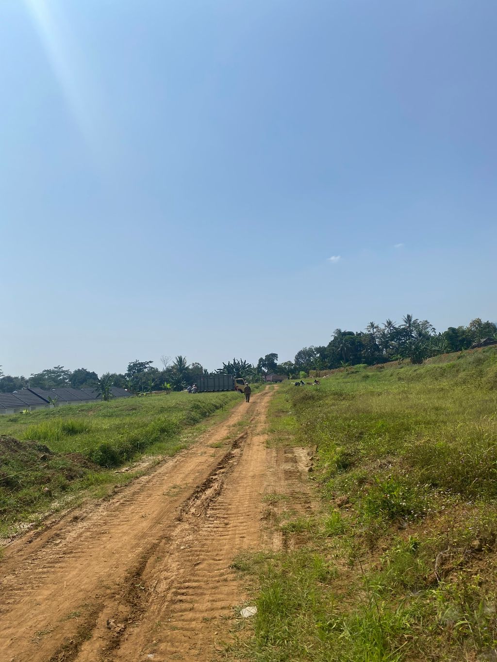 foto posisi tengah perumahan Andara Sky View