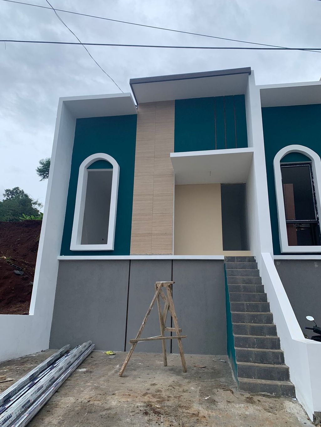 foto tampak rumah tipe 30 1 Lantai Dominica Kontur (375) perumahan G-Land Padalarang Valley