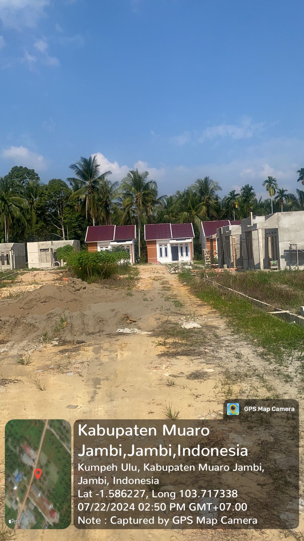 foto posisi tengah perumahan Perumahan Villa Zahra II