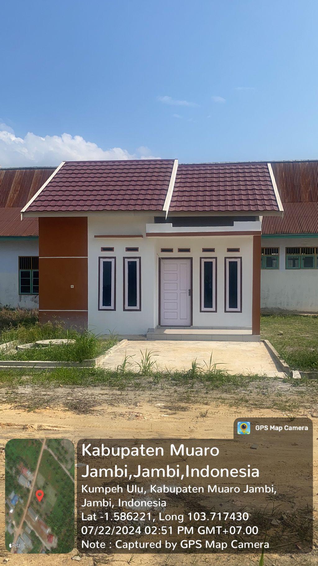 foto contoh rumah perumahan Perumahan Villa Zahra II