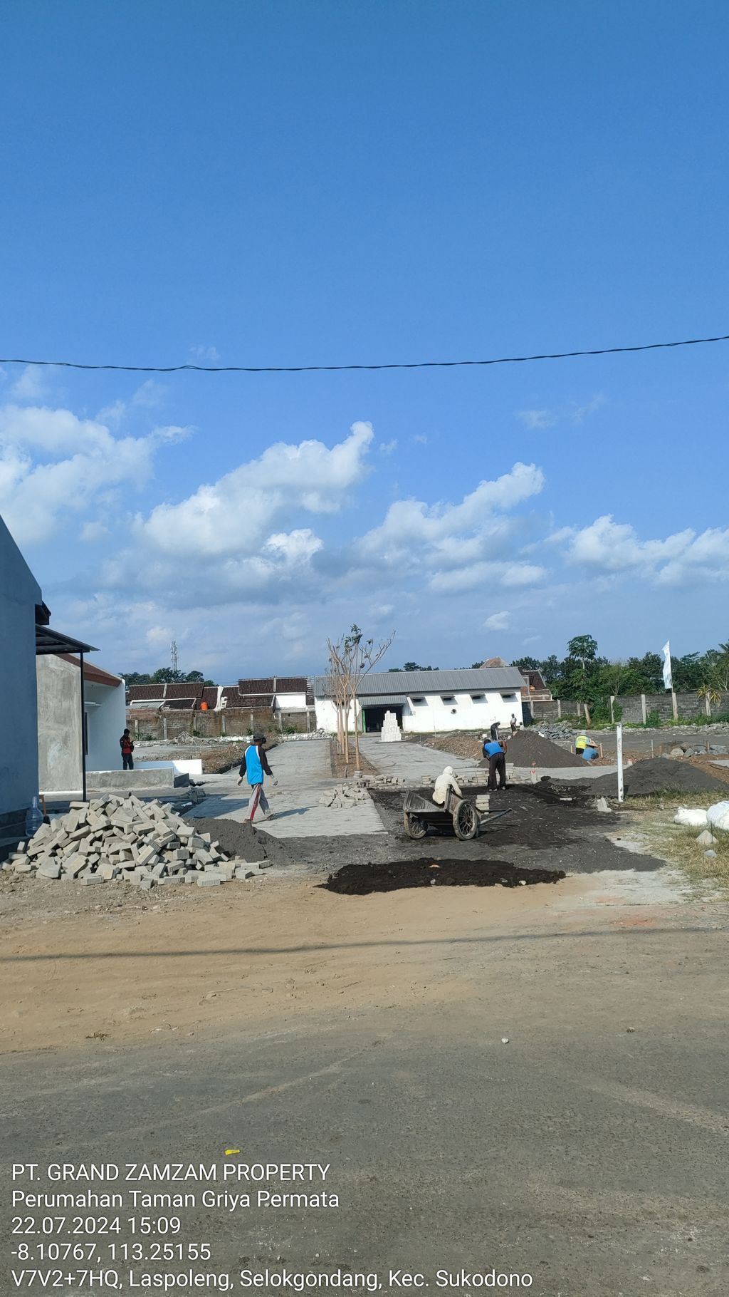 foto gerbang perumahan TAMAN GRIYA PERMATA