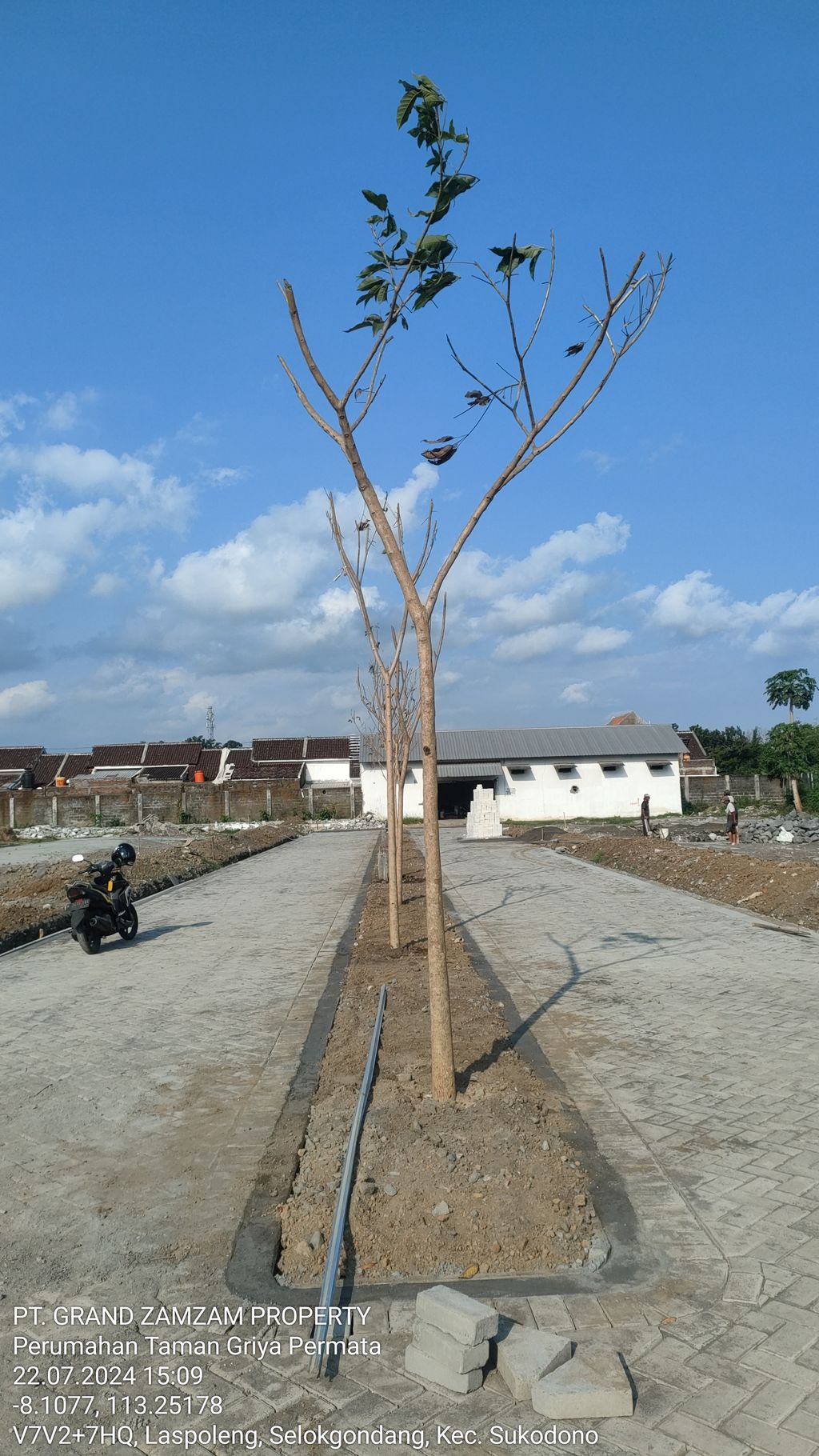 foto posisi tengah perumahan TAMAN GRIYA PERMATA