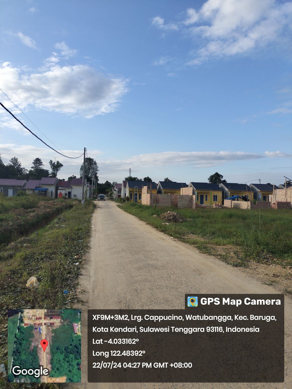 foto gerbang perumahan Taman Juanda Residence II