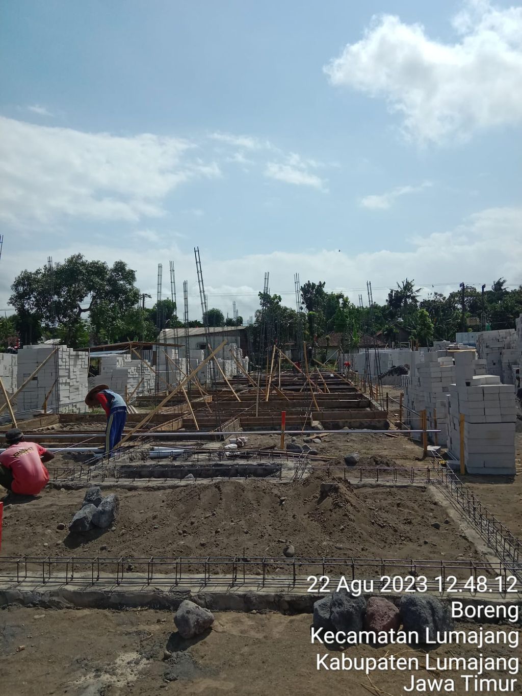 foto posisi tengah perumahan MOKAYAMA CITY BORENG II