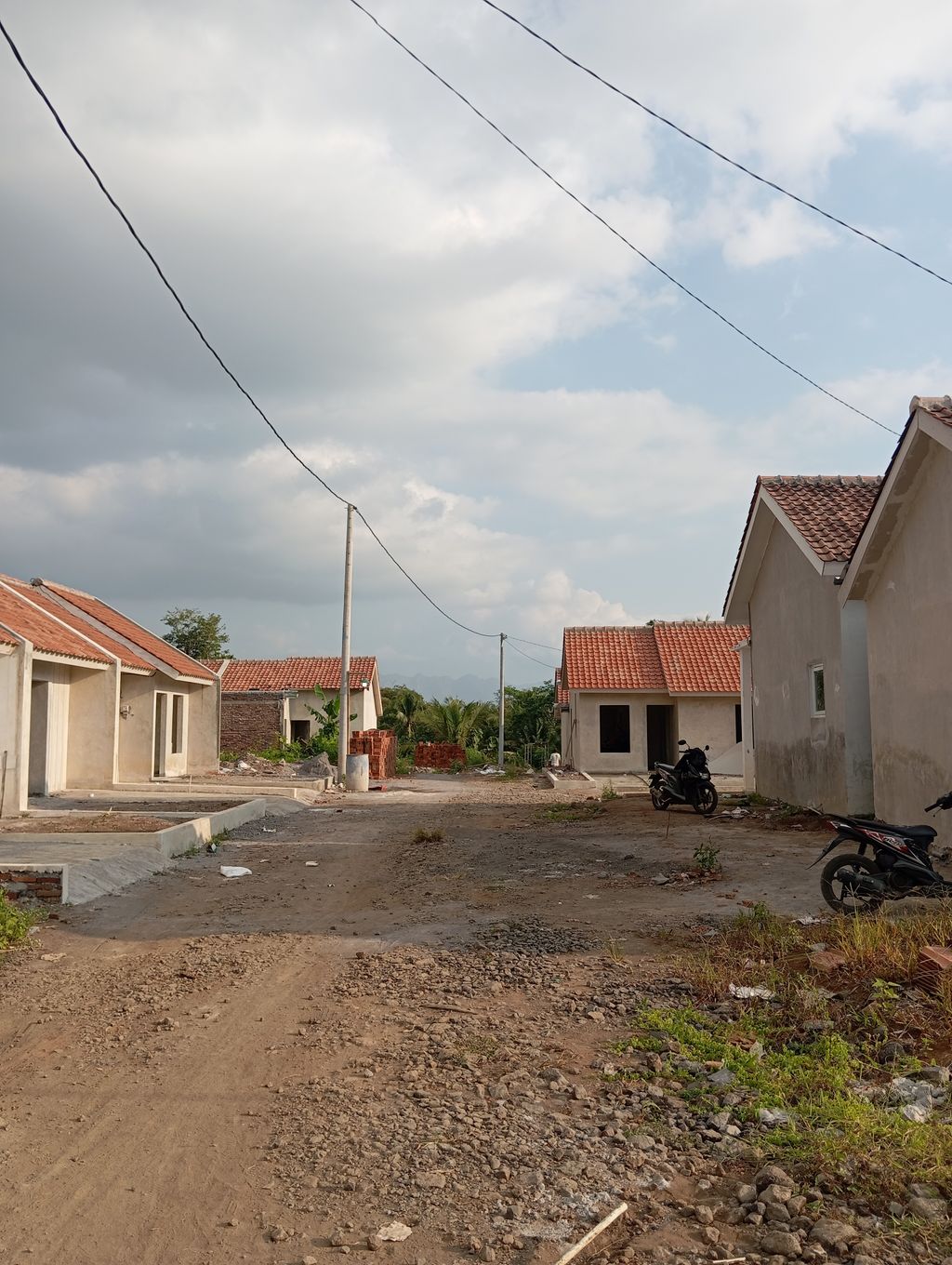 foto posisi tengah perumahan Griya pesona