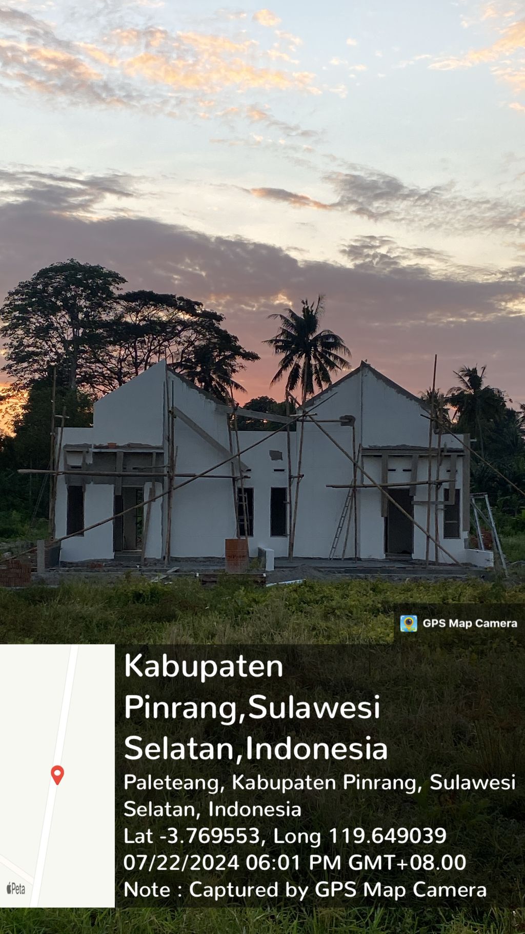 foto posisi tengah perumahan GRAHA MADANI IV PALETEANG
