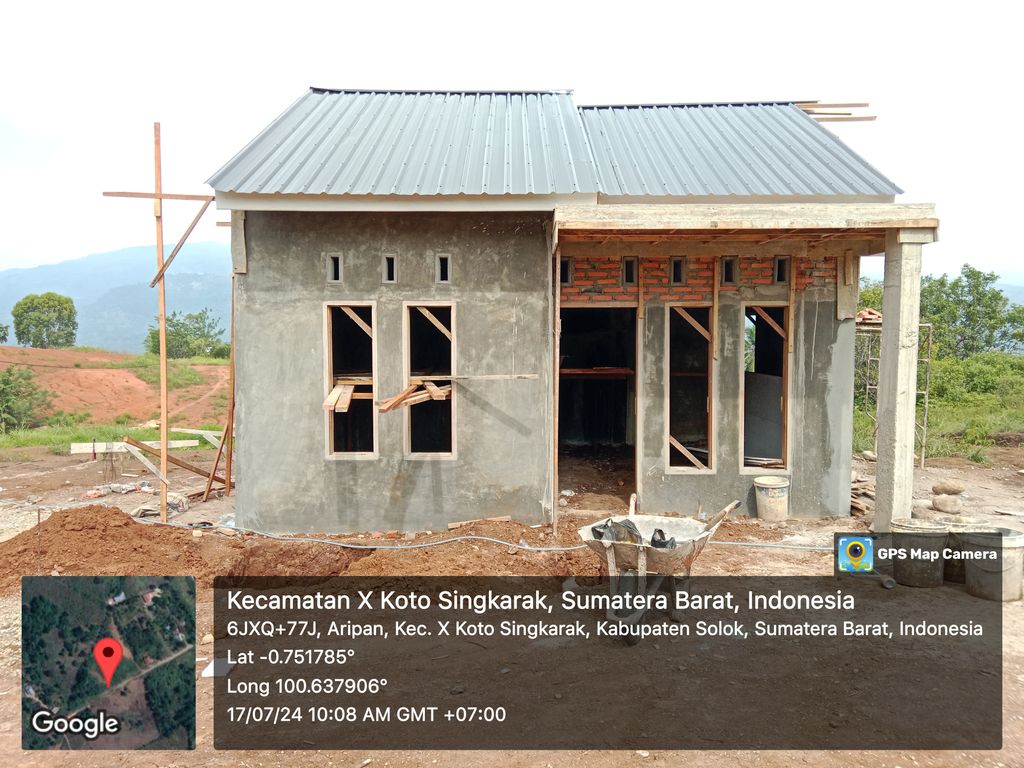 foto contoh rumah perumahan Graha Mas Residence