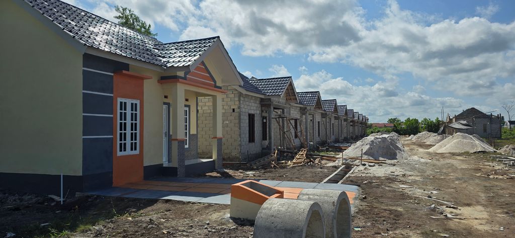 foto posisi tengah perumahan CASADOVA BATU AMPAR