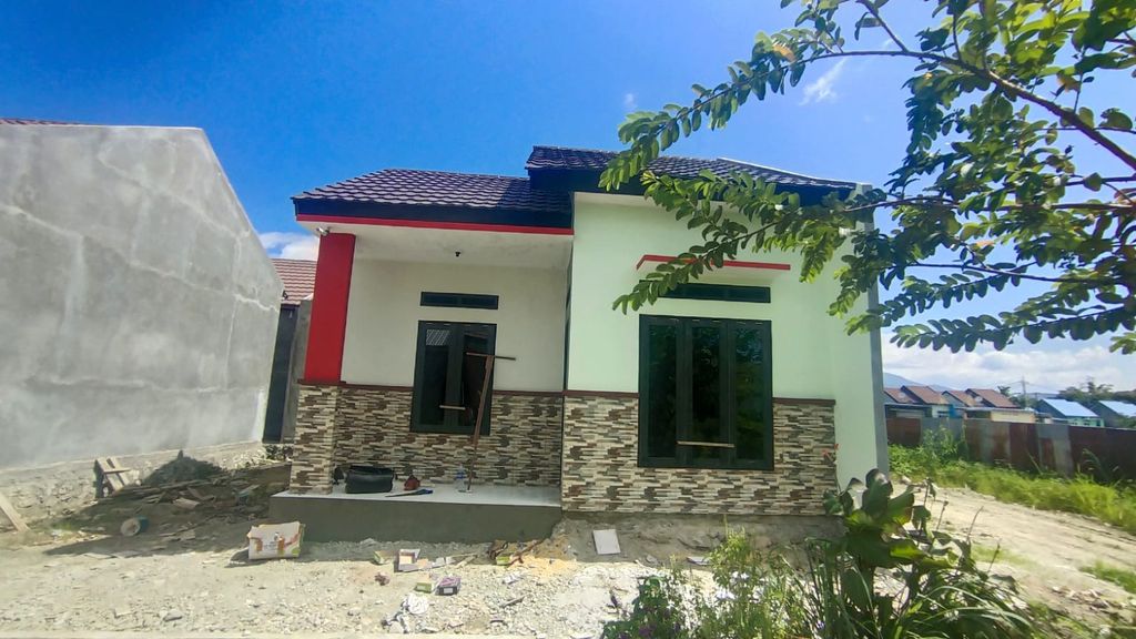foto tampak rumah tipe 36 perumahan PERUMAHAN GRAND EFATA 7-D DOYO LAMA