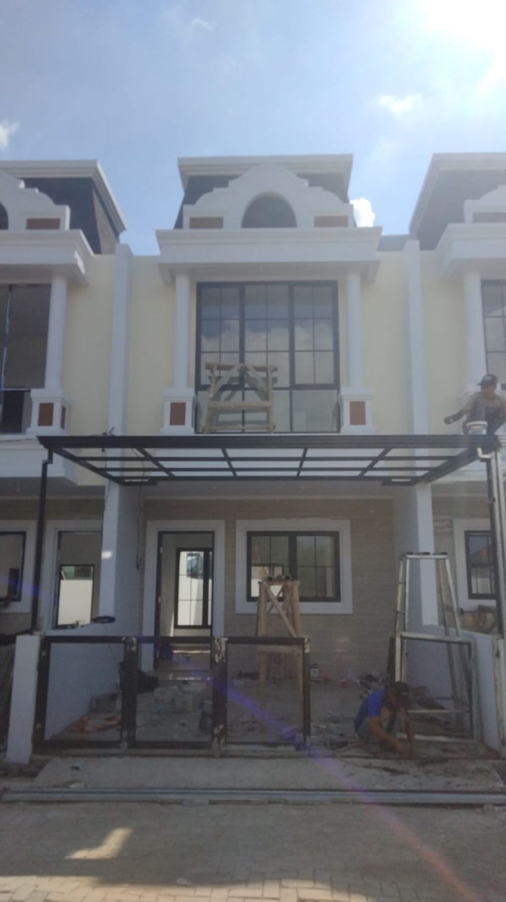 foto tampak rumah tipe 60 Compact Classic Athena (3KT) (2KM) (782) perumahan G-Land Padalarang Estate