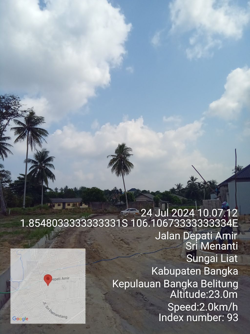 foto posisi tengah perumahan ARWANA ASRI