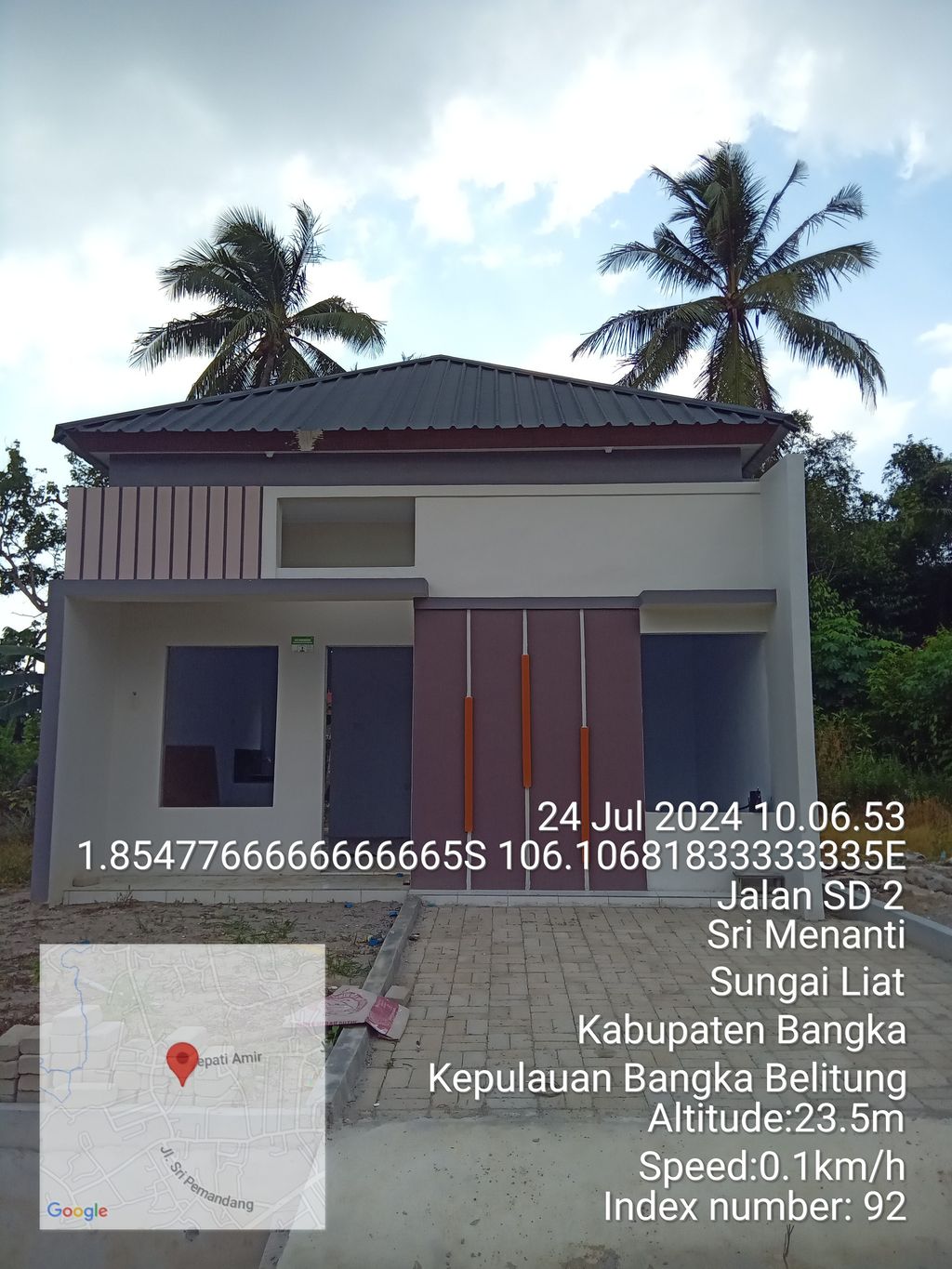 foto contoh rumah perumahan ARWANA ASRI