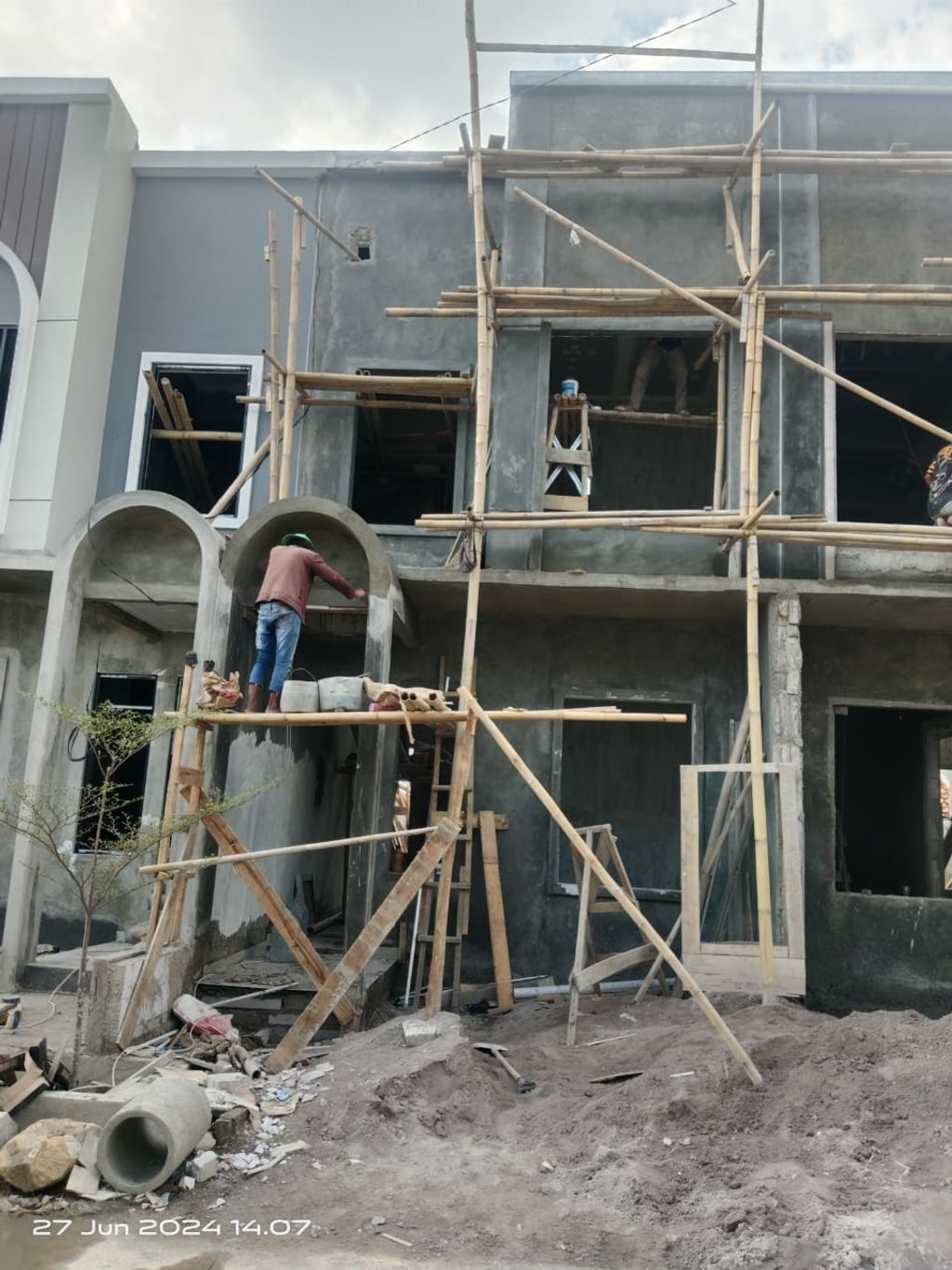 foto tampak rumah tipe 41 Compact Void (2 KT) (479) perumahan Seroja Home Residence 4
