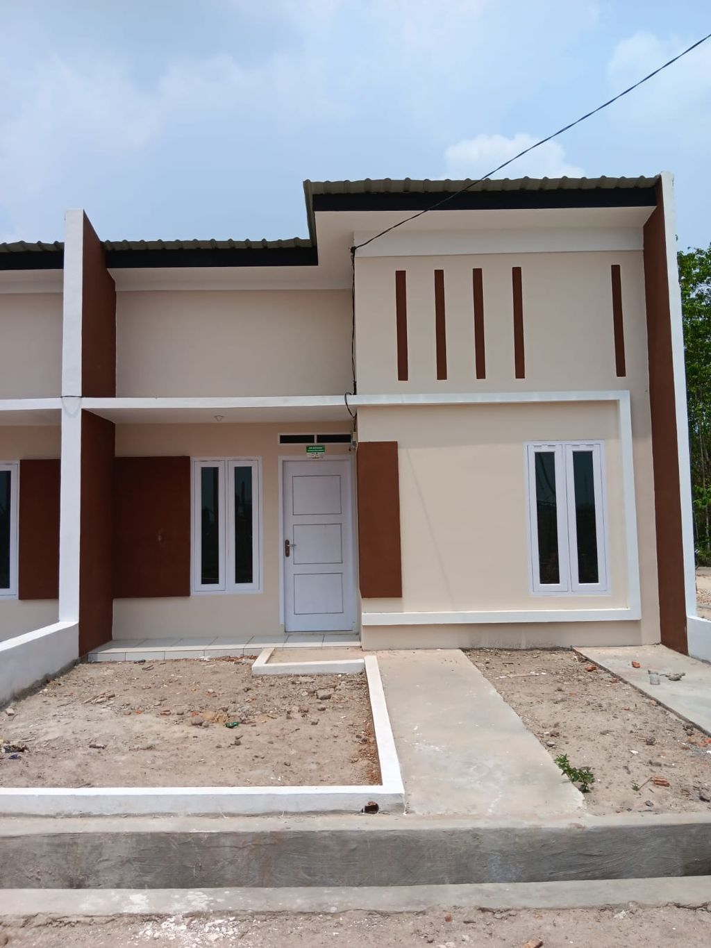 foto tampak rumah tipe 36 perumahan GRAND RAJAWALI TAHAP II